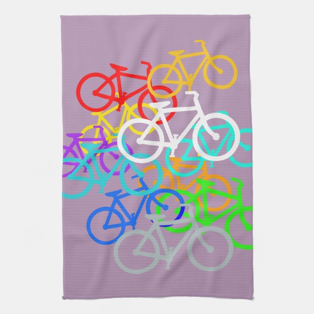 Bicycles Kitchen Towel (Vertical)