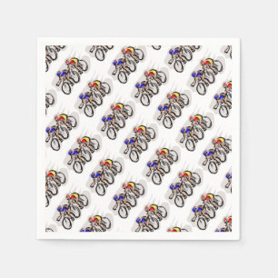 Bicycles Napkins