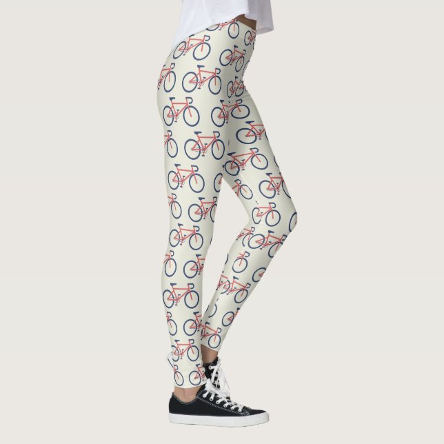 Bicycles Pattern leggings (Right)