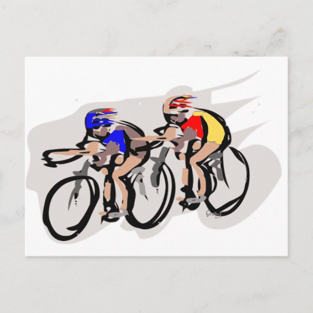 Bicycles Postcard (Front)