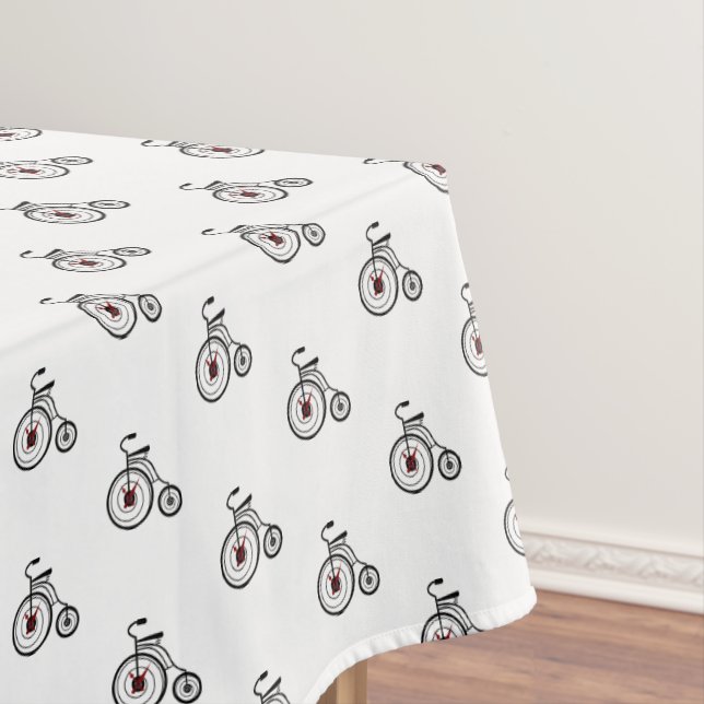 Bicycles Tablecloth Bike Your Colors (In Situ)