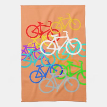 Bicycles Towel by Impactzone at Zazzle