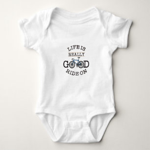 Bicycling Baby Bodysuit