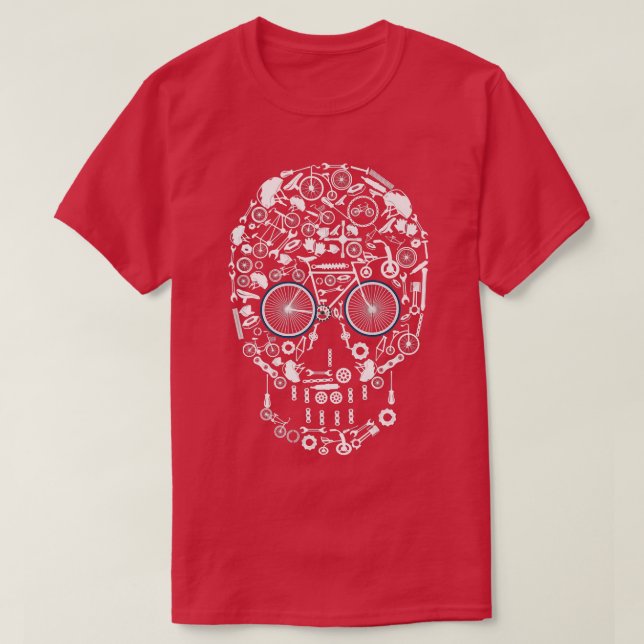 Bicycling Lover Art Cycling  Biking Bike women men T-Shirt (Design Front)