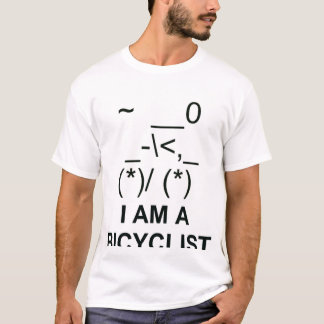 Bicyclist Symbol T-Shirt