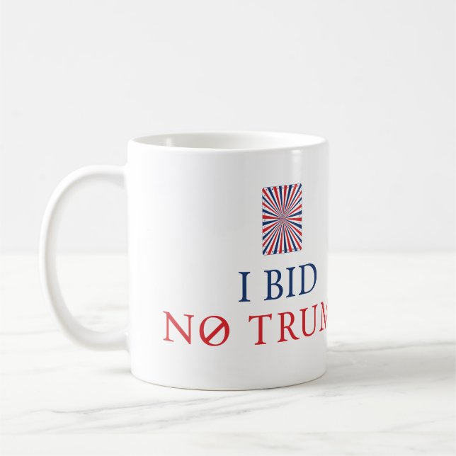 Bid No Trump Mug (Left)