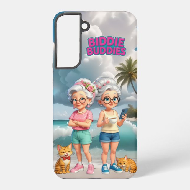 Biddie Buddies Brand Phone Case for Samsung (Back)