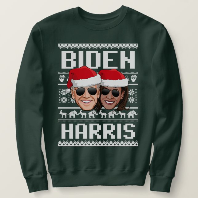BIDEH HARRIS UGLY CHRISTMAS SWEATER (Design Front)