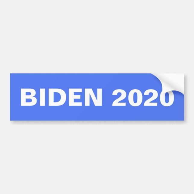 BIDEN 2020 bumpersticker Bumper Sticker (Front)