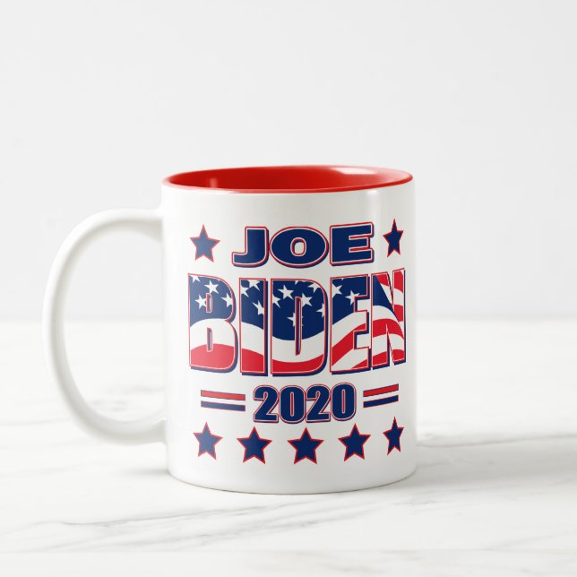 BIDEN-2020-Comeback-Kid Two-Tone Coffee Mug (Left)