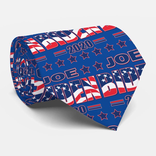 BIDEN-2020-Joe Biden for President Neck Tie (Rolled)