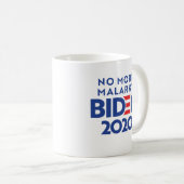 BIDEN 2020 - No More Malarky Coffee Mug (Front Right)