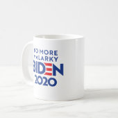 BIDEN 2020 - No More Malarky Coffee Mug (Front Left)