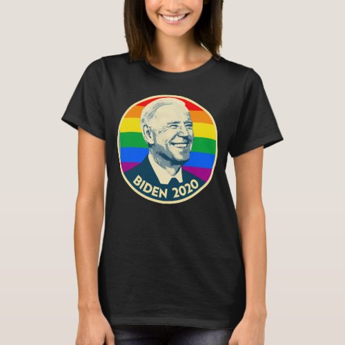 BIDEN 2020 PRIDE BADGE T_Shirt