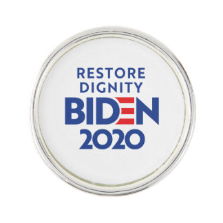 BIDEN 2020 - Restore Dignity Lapel Pin