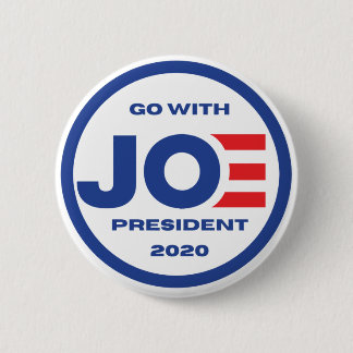 Biden 2020 Round button , Joe Biden 2020 Button