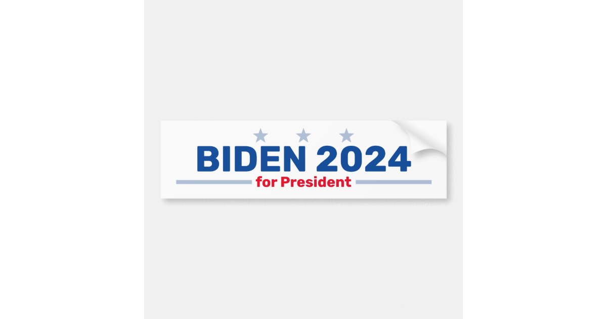 Biden 2025 bumper sticker Zazzle