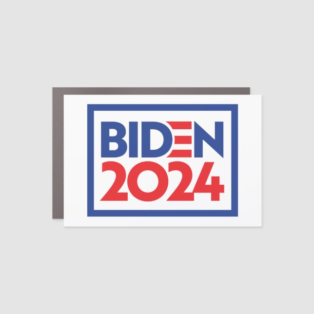 Biden 2024 car magnet (Front)
