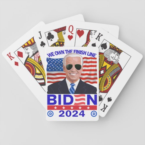 Biden 2024 Election Playing Cards