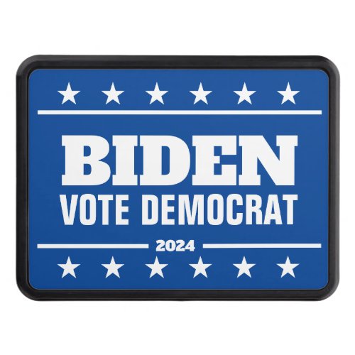 Biden 2024 election Vote Democrat trailer Hitch Cover