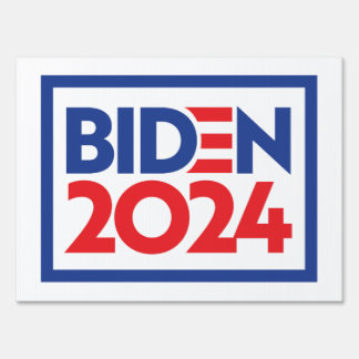 Biden 2024 sign