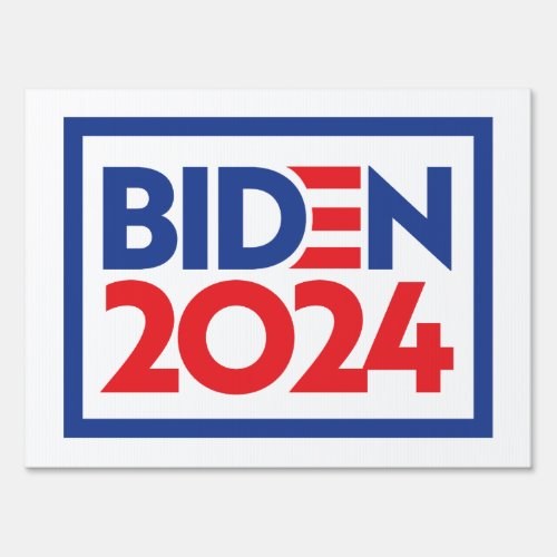 Biden 2024 sign