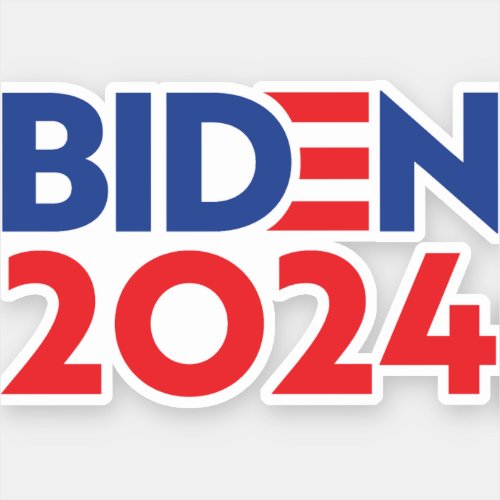 Biden 2024 sticker