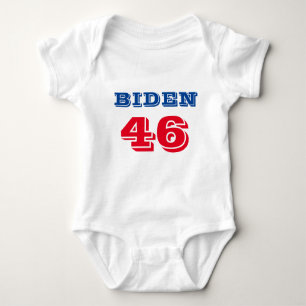 Biden 46 Collegiate Style Baby Bodysuit