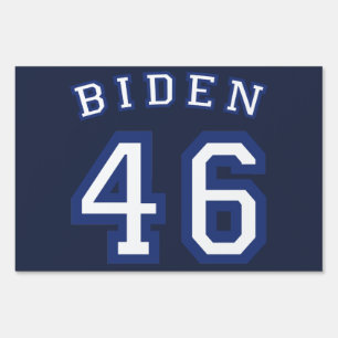 BIDEN 46 lawn sign