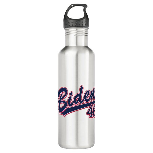 Biden-46 Stainless Steel Water Bottle (Front)