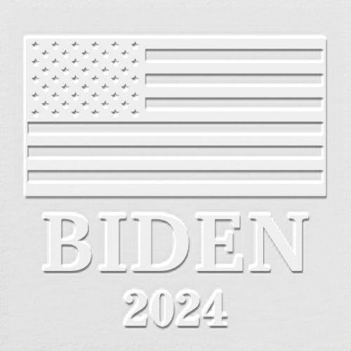 Biden 4 President 2024 Election USA American Flag Embosser