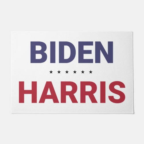 Biden and Harris 2020 American Election Doormat