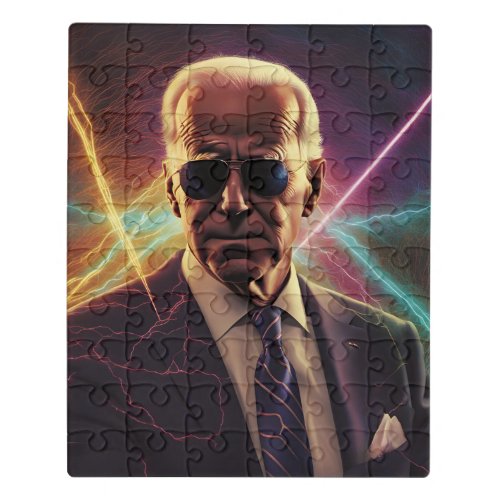 Biden and Lightining Jigsaw Puzzle