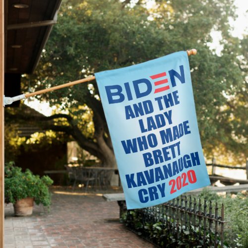 biden and the lady who made brett kavanaugh cry house flag