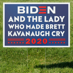 biden and the lady who made brett kavanaugh cry .. sign