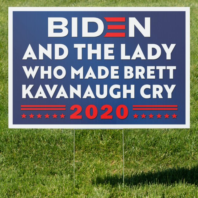 biden and the lady who made brett kavanaugh cry .. sign (Insitu)
