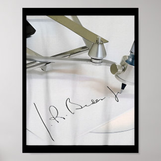 Biden Autopen Signature Funny Poster