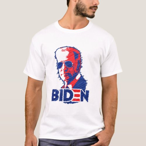 Biden Aviator Sunglasses Joe Biden 2020 T_Shirt