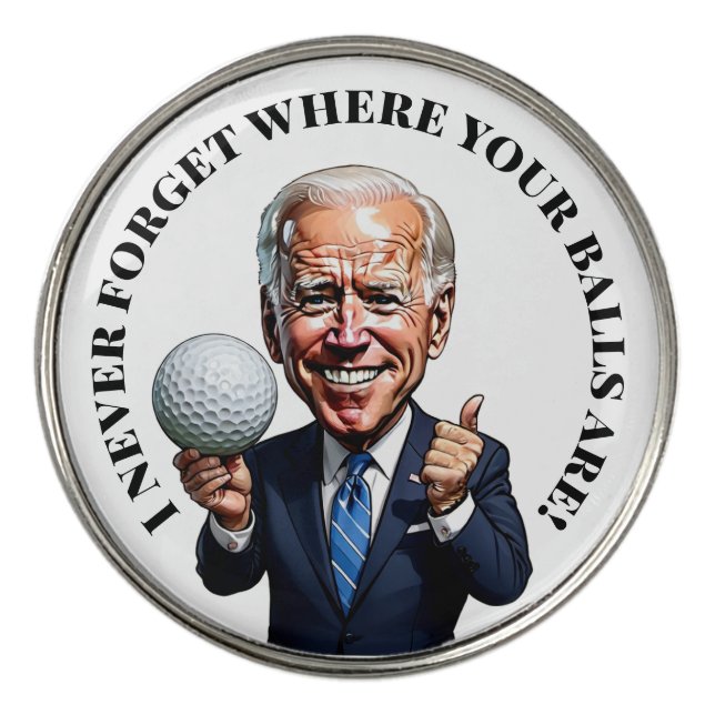Biden Ball Marker Personalize (Front)