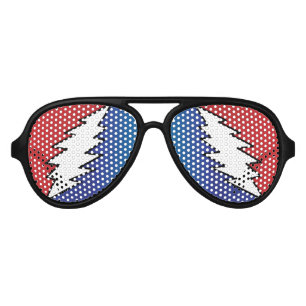 Biden Bolt Aviator Party Sunglasses