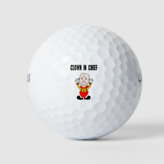 Biden Clown in Chief Golf Balls