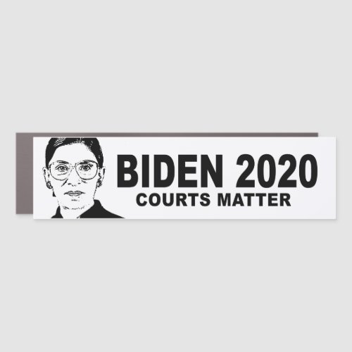 Biden Courts Matter Car Magnet