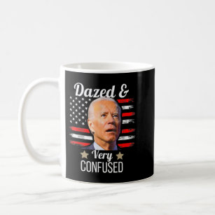 Biden Dazed And Very Confused Tiedye Anti Joe Bide Coffee Mug