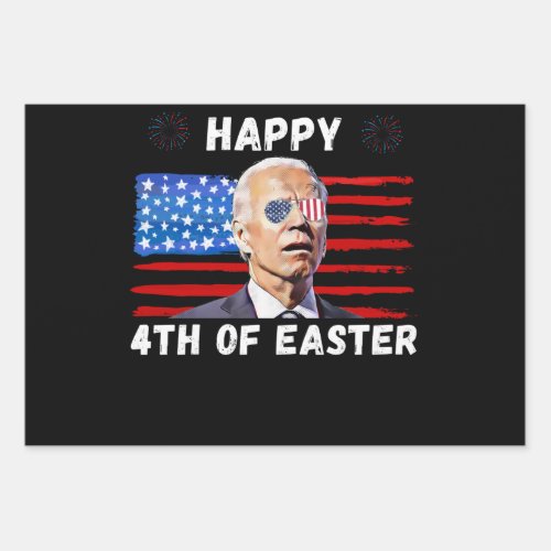 Biden dazed merry 4th of you know wrapping paper sheets