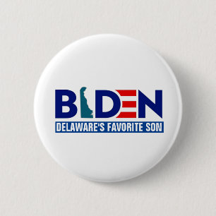Biden: Delaware's Favorite Son Button