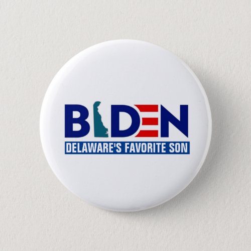 Biden Delawares Favorite Son Button