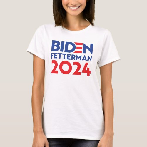 Biden Fetterman 2024 T_Shirt