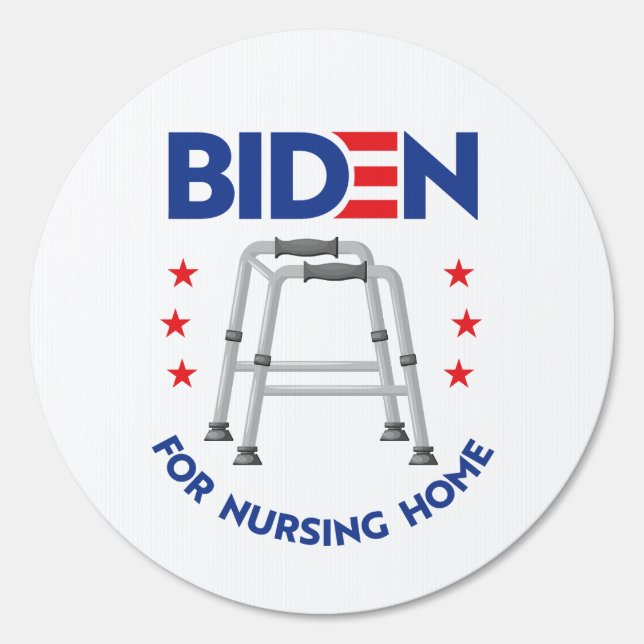 Biden for Nursing Home Sign (Front)