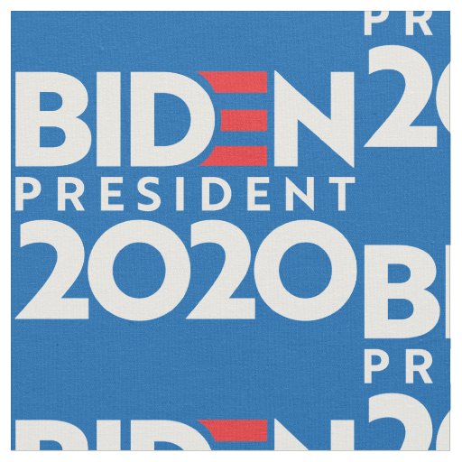 BIDEN FOR PRESIDENT 2020 FABRIC