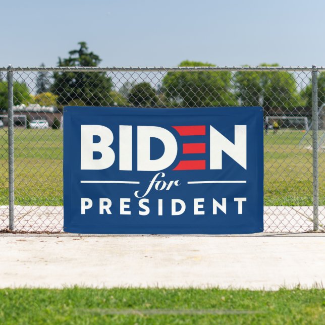 Biden For President 2024 Banner (Insitu)